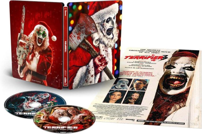 szczegóły Terrifier 3 - 4K Ultra HD Blu-ray + Blu-ray Steelbook