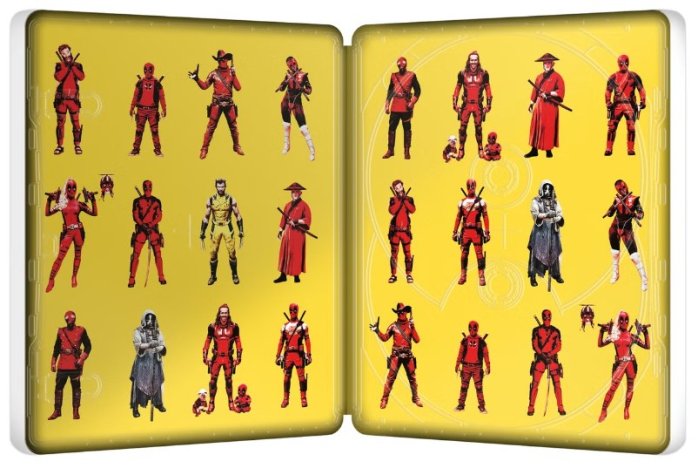 szczegóły Deadpool & Wolverine - 4K UHD + BD Limited edition Steelbook motive WV