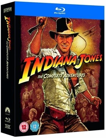 szczegóły Indiana Jones Quadrilogy 1-4 kolekce - Blu-ray Digibook 4BD + bonus