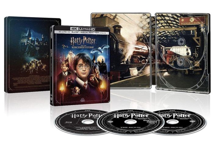 szczegóły Harry Potter i Kamień Filozoficzny (20. výročí) - 4K Ultra HD Blu-ray Steelbook