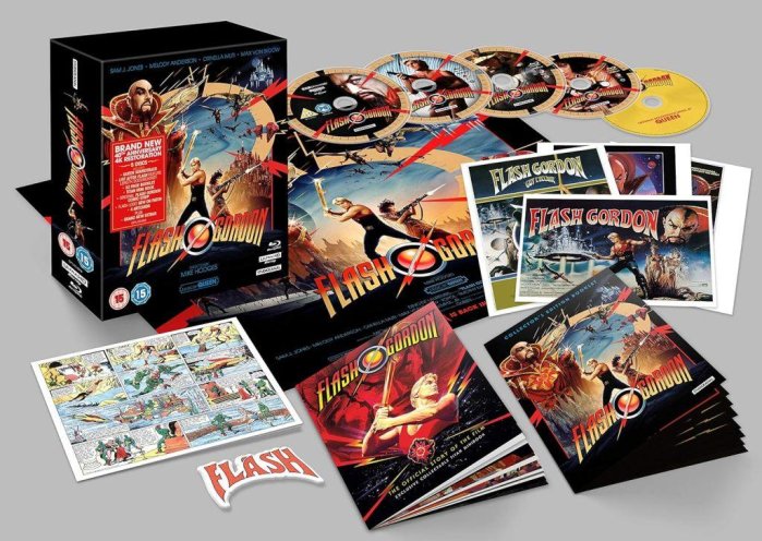 szczegóły Flash Gordon 40th Anniversary 4K Ultra HD + Blu-ray Collectors Edition (bez CZ)