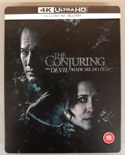 V zajetí démonů 3: Na Ďáblův příkaz - 4K UHD Blu-ray Steelbook OUTLET