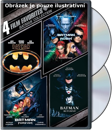 szczegóły Batman kolekce - 4DVD