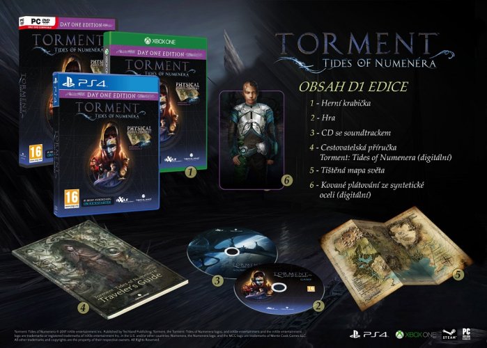 szczegóły Torment: Tides of Numenera - Day One Edition - PS4