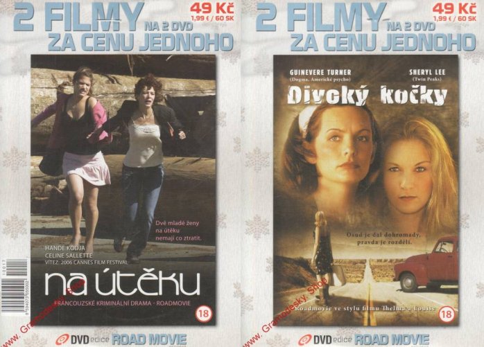 szczegóły Na útěku + Divoký kočky - 2DVD pošetky