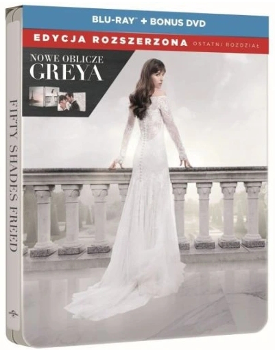 szczegóły Ciemniejsza Strona Grey - Blu-ray + DVD bonus disk Steelbook