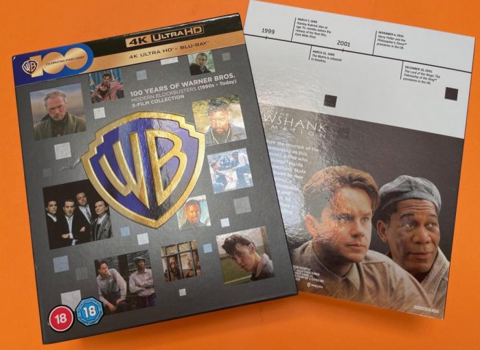 szczegóły 100 lat Warner Bros. - kolekcja pięciu współczesnych hitów - 4K UHD Blu-ray