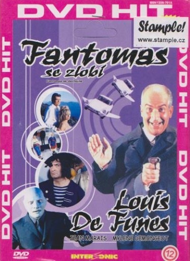 szczegóły Fantomas se zlobí - DVD pošetka