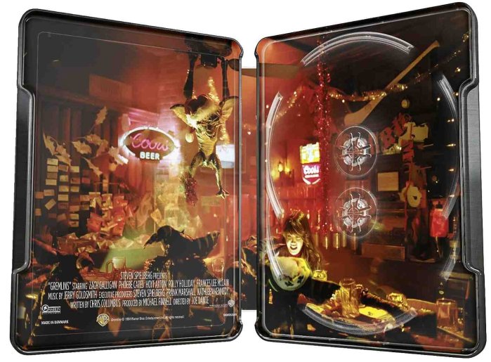 szczegóły Gremlins - 4K Ultra HD Blu-ray + Blu-ray 2BD Steelbook