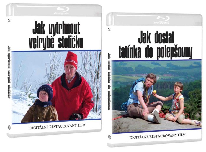 szczegóły Jak vytrhnout velrybě stoličku + Jak dostat tatínka do polepšovny - Blu-ray 2BD