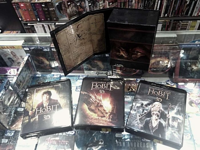 szczegóły Hobit 1-3 kolekce (prodloužená verze, 15 BD) - Blu-ray 3D + 2D