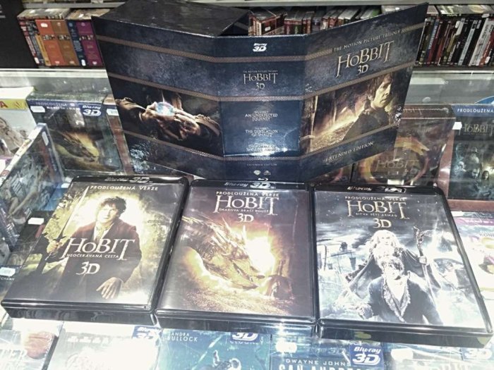 szczegóły Hobit 1-3 kolekce (prodloužená verze, 15 BD) - Blu-ray 3D + 2D