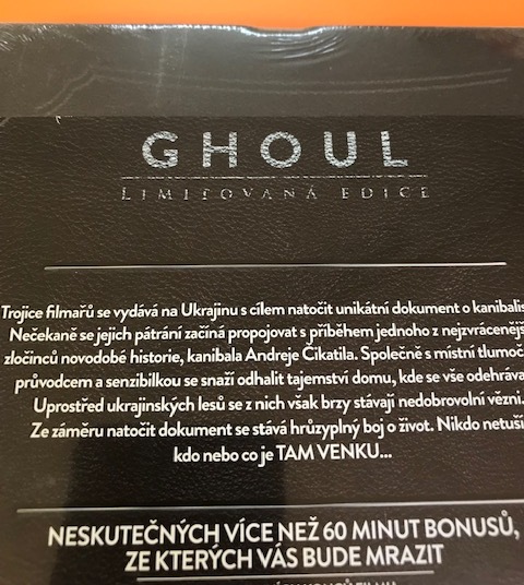 szczegóły Ghoul (Mediabook, Limitovaná edice) - Blu-ray 3D + 2D - outlet