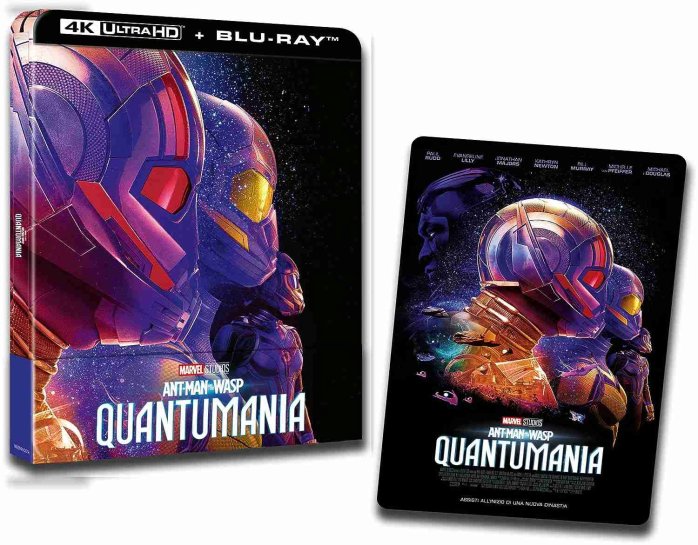 szczegóły Ant-Man a Wasp: Quantumania - Blu-ray (s CZ) + 4K UHD (bez CZ) Steelbook