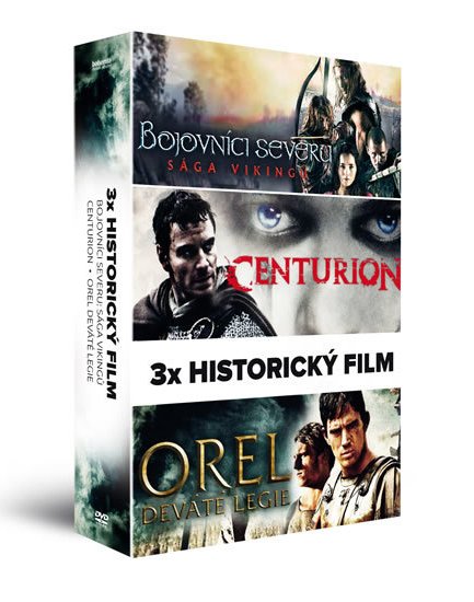 szczegóły 3x Historický film: Bojovníci severu / Centurion / Orel Deváté legie - 3DVD