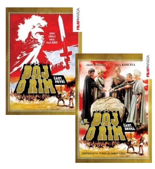 szczegóły Boj o Řím - komplet (2DVD)