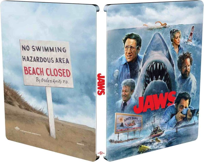 szczegóły Szczęki - 4K Ultra HD Blu-ray Steelbook 50th Anniversary