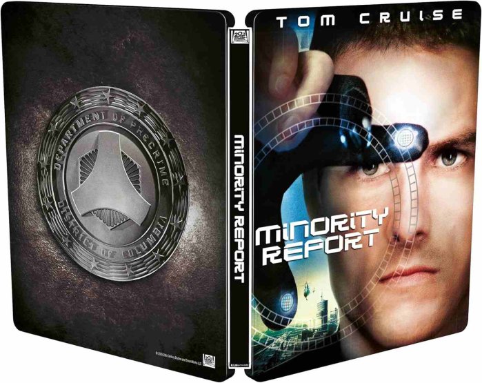 szczegóły Raport Mniejszości - Steelbook 4K Ultra HD Blu-ray + Blu-ray
