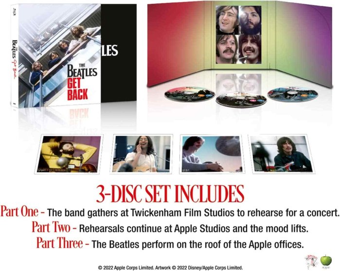 szczegóły Beatles: Get Back - Sběratelská edice - Blu-ray 3BD (bez CZ)
