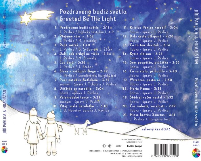 szczegóły Hradišťan & Jiří Pavlica - Pozdraveno budiž světlo