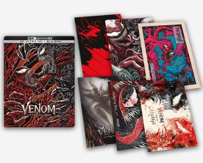 szczegóły Venom 2: Carnage přichází - 4K Ultra HD Blu-ray + Blu-ray Steelbook