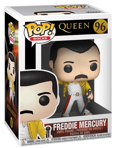 szczegóły Funko POP! Queen - Freddie Mercury (Wembley 1986)