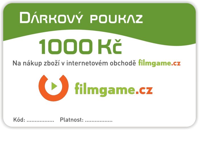 szczegóły DÁRKOVÝ POUKAZ 1000Kč - ELEKTRONICKÝ