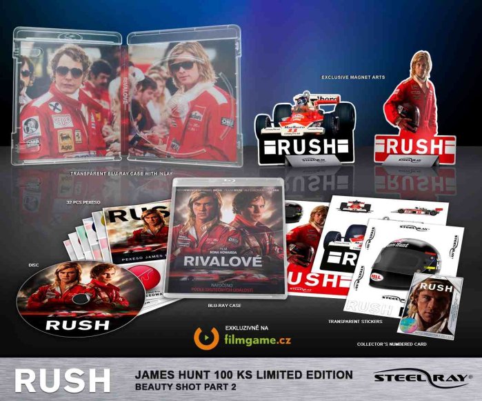 szczegóły Rivalové - Ultimátní sběratelská kolekce James Hunt - Blu-ray