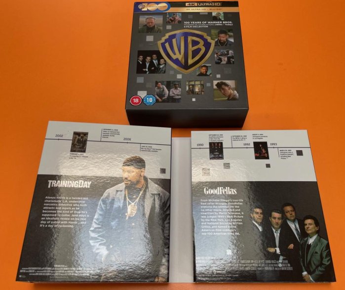szczegóły 100 lat Warner Bros. - kolekcja pięciu współczesnych hitów - 4K UHD Blu-ray