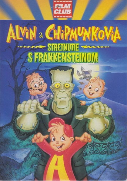 szczegóły Alvin a Chipmunkové: Setkání s Frankensteinem - DVD pošetka
