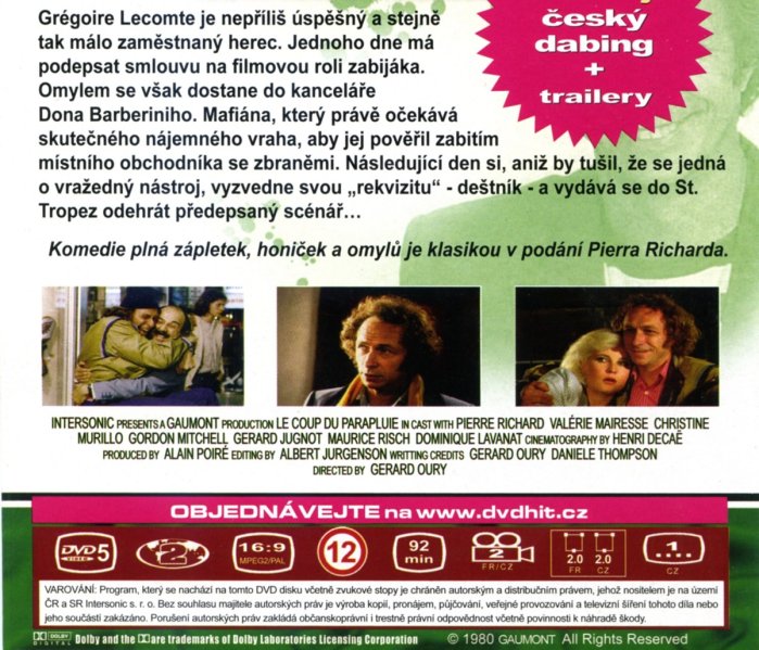 szczegóły Rána deštníkem - DVD pošetka