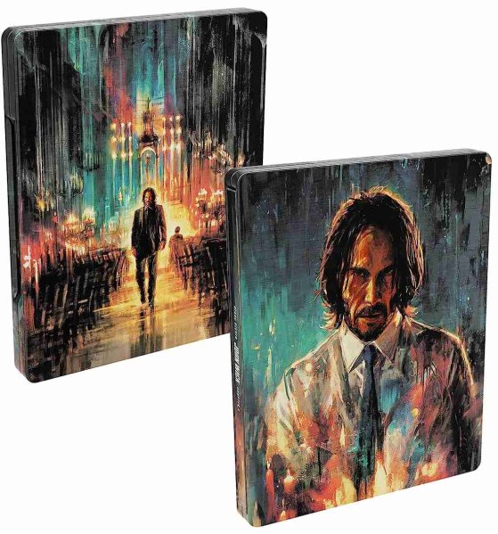 szczegóły John Wick: Kapitola 4 - Blu-ray Steelbook (painted) bez CZ