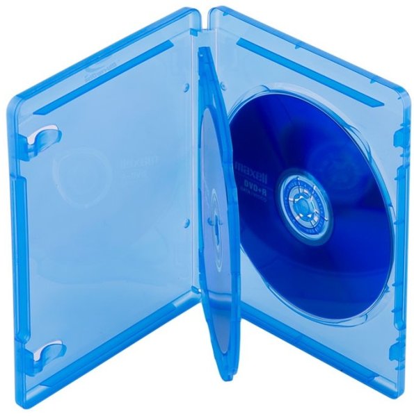szczegóły Pudełko Blu-ray na 3 płyty - niebieskie