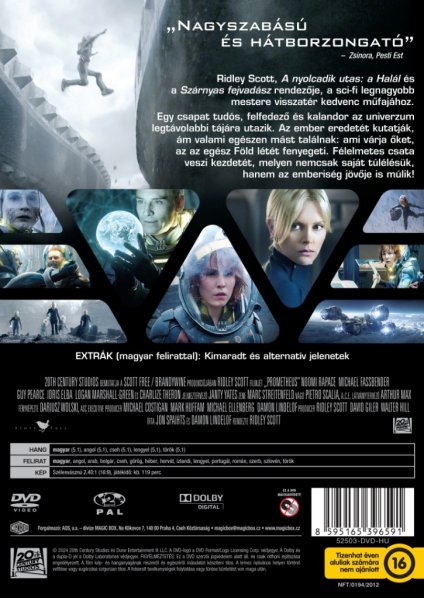 szczegóły Prometeusz - DVD