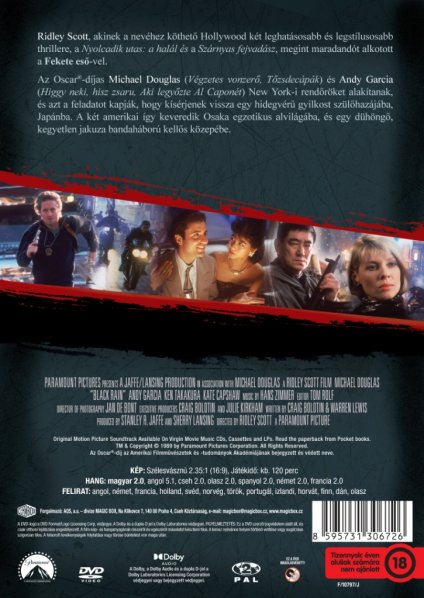 szczegóły Czarny Deszcz - DVD