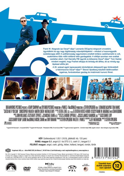szczegóły Złap mnie, jeśli potrafisz - DVD