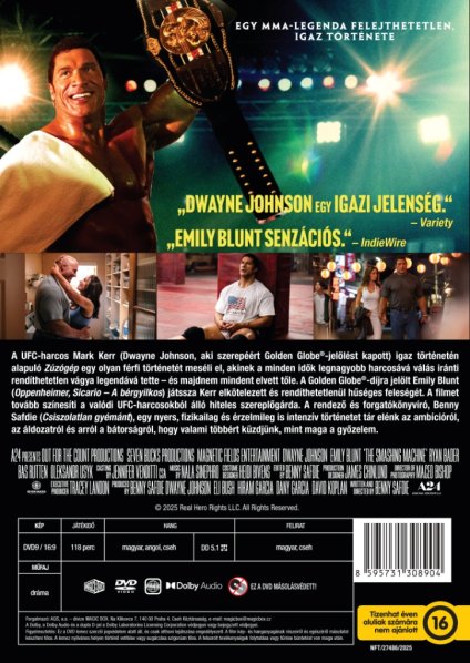 szczegóły The Smashing Machine - DVD