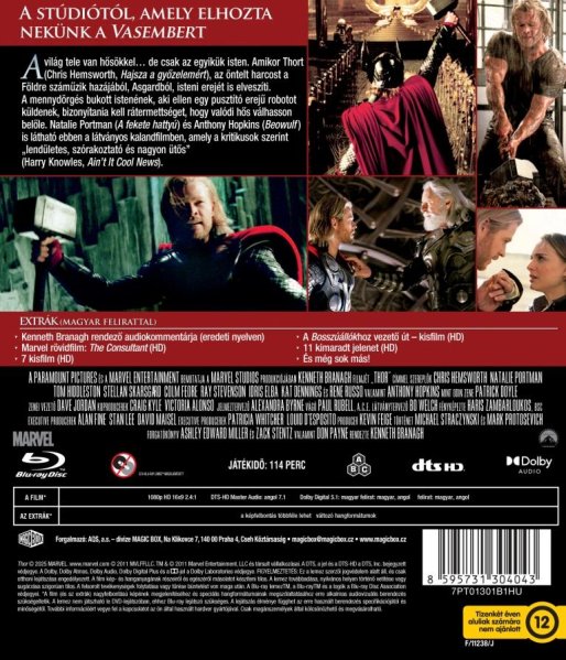 szczegóły Thor - Blu-ray