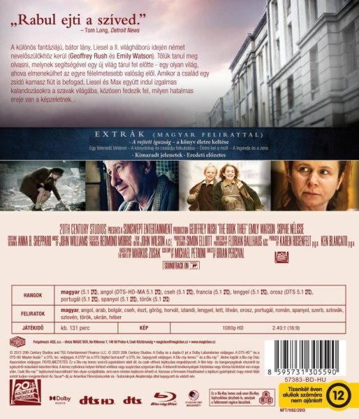 szczegóły Złodziejka książek - Blu-ray