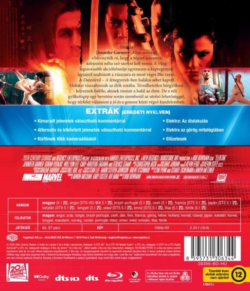 szczegóły Elektra - Blu-ray