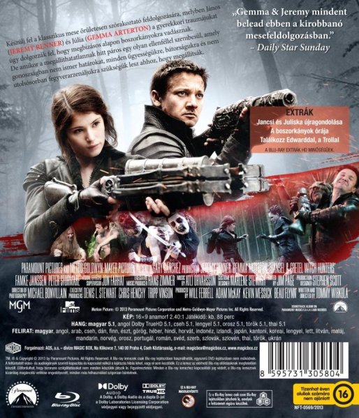szczegóły  Hansel i Gretel: Łowcy czarownic - Blu-ray