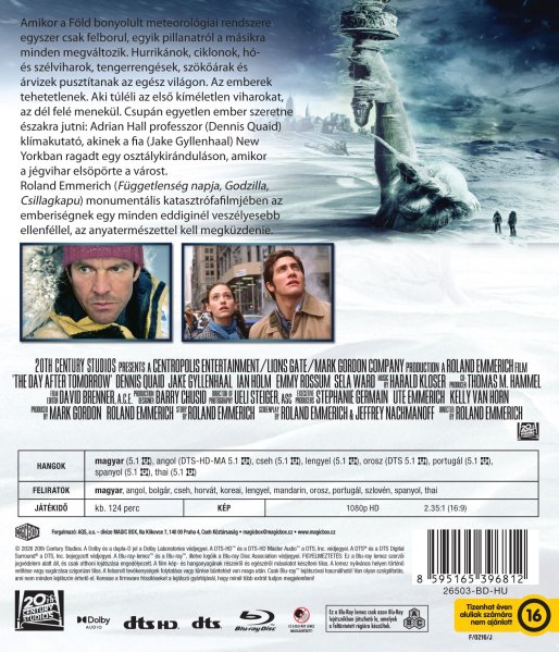 szczegóły Pojutrze - Blu-ray