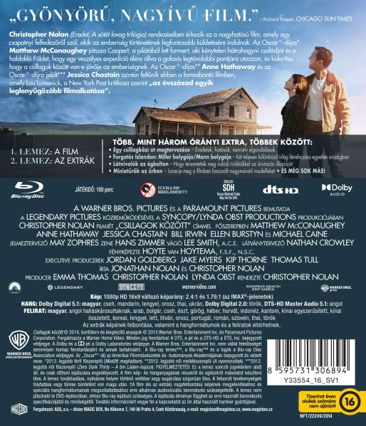 szczegóły Interstellar -  Blu-ray 2BD