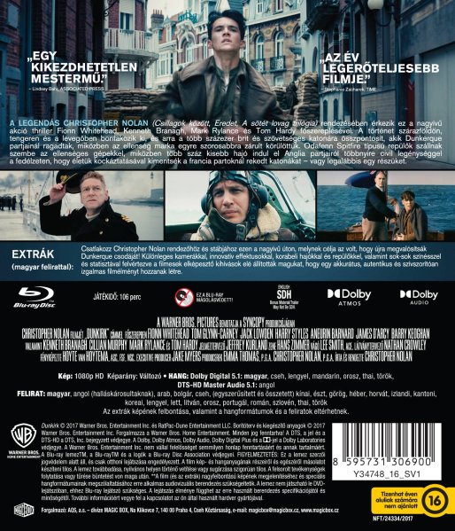 szczegóły Dunkierka - Blu-ray (2 BD)