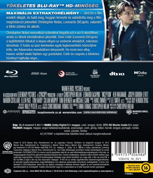 szczegóły Incepcja - Blu-ray