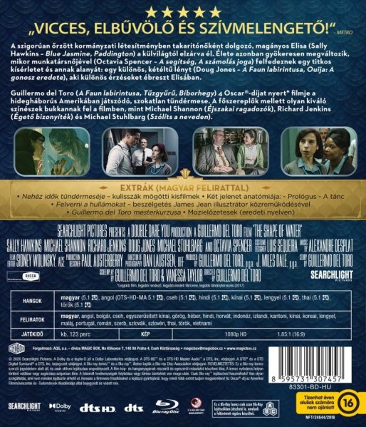 szczegóły Kształt wody - Blu-ray