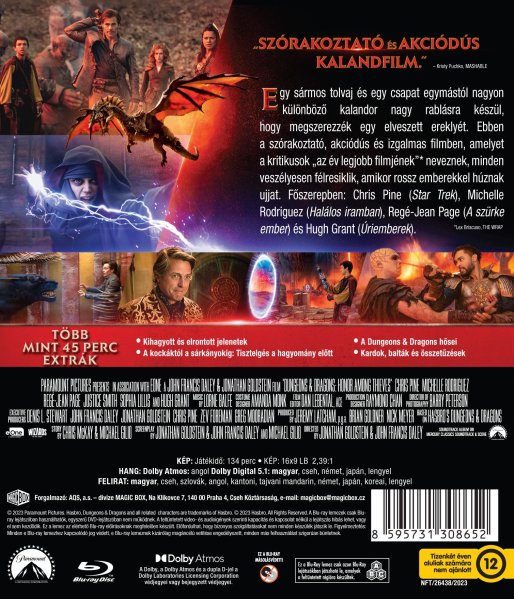 szczegóły Dungeons & Dragons: Złodziejski honor - Blu-ray