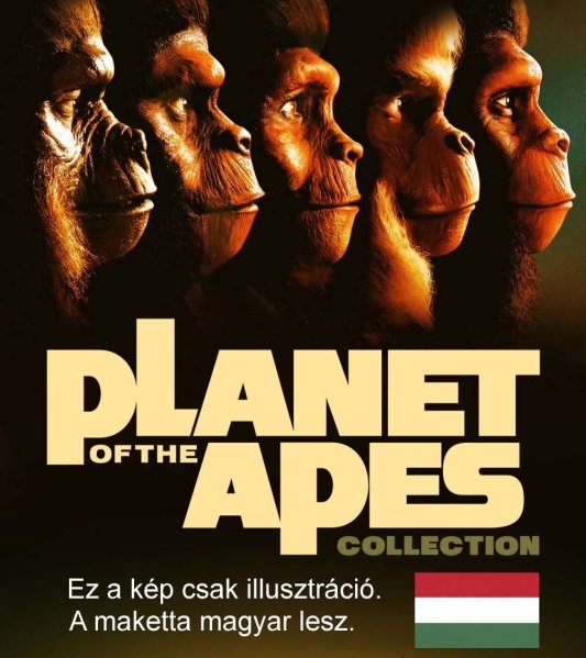 szczegóły Planeta Małp 1-5 kolekcja - Blu-ray 5BD