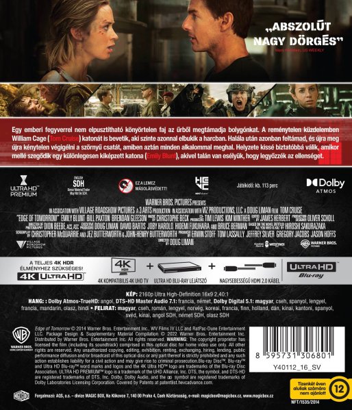 szczegóły Na skraju jutra - 4K Ultra HD Blu-ray