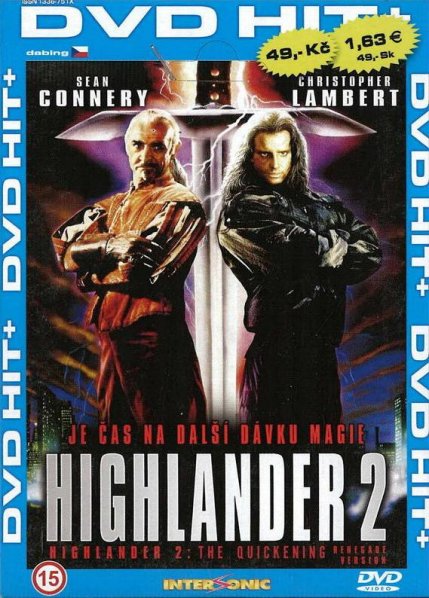 szczegóły Highlander 2: Síla kouzla - DVD pošetka